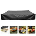 thumbnail image 4 of OUNONA Sandbox Cover in Black Oxford Fabric, , Easy to Clean, Weather-Resistant Protective Outdoor Cover, 4 of 5
