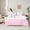 White Pink A, variant on jejeloiu Cartoon Bow Tie 7-Piece Twin Bedding Sets,Letter A Monogrammed Bedding Comforter Set For Girls Kids Reversible