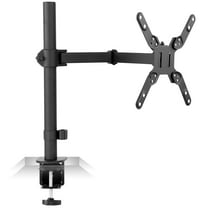 Mount-It! Large Computer Monitor Desk Mount | Fits 23- 42 inch Screens | Clamp and Grommet Base Included