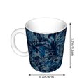 thumbnail image 2 of Yiaed Hawaiian Style Print Ceramics Coffee,Large Handle Design,Extra Large Tea and Coffee Cup for Office and Home Mugs, 2 of 6