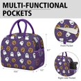 thumbnail image 6 of Womens Halloween Ghost Pumpkin Pattern Lunch Box for Work,Insulated Lunch Bag for Women,Loncheras Para Mujer,Leakproof Adult Lunch Bag for Work,Beach,Travel,Picnic,Camping, 6 of 7