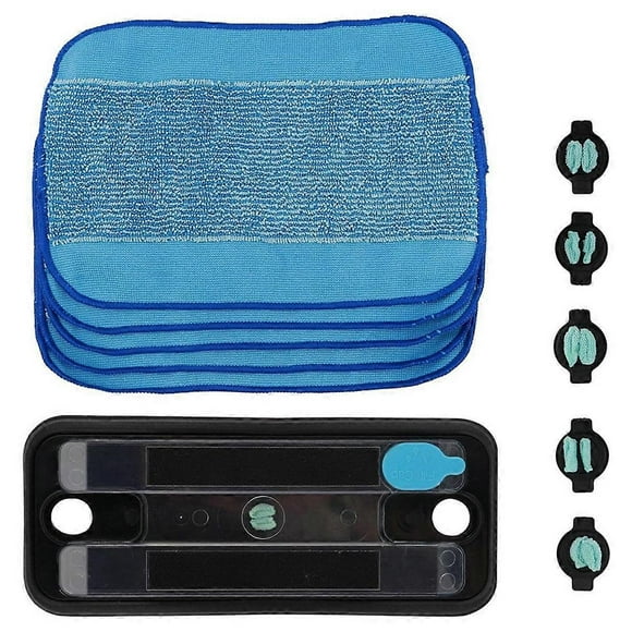 Ensemble de Tampons pour Réservoir, Tampons de Vadrouille pour Braava 380 380t 320 Menthe 4200 5200 Pcs de Rechange pour Aspirateur