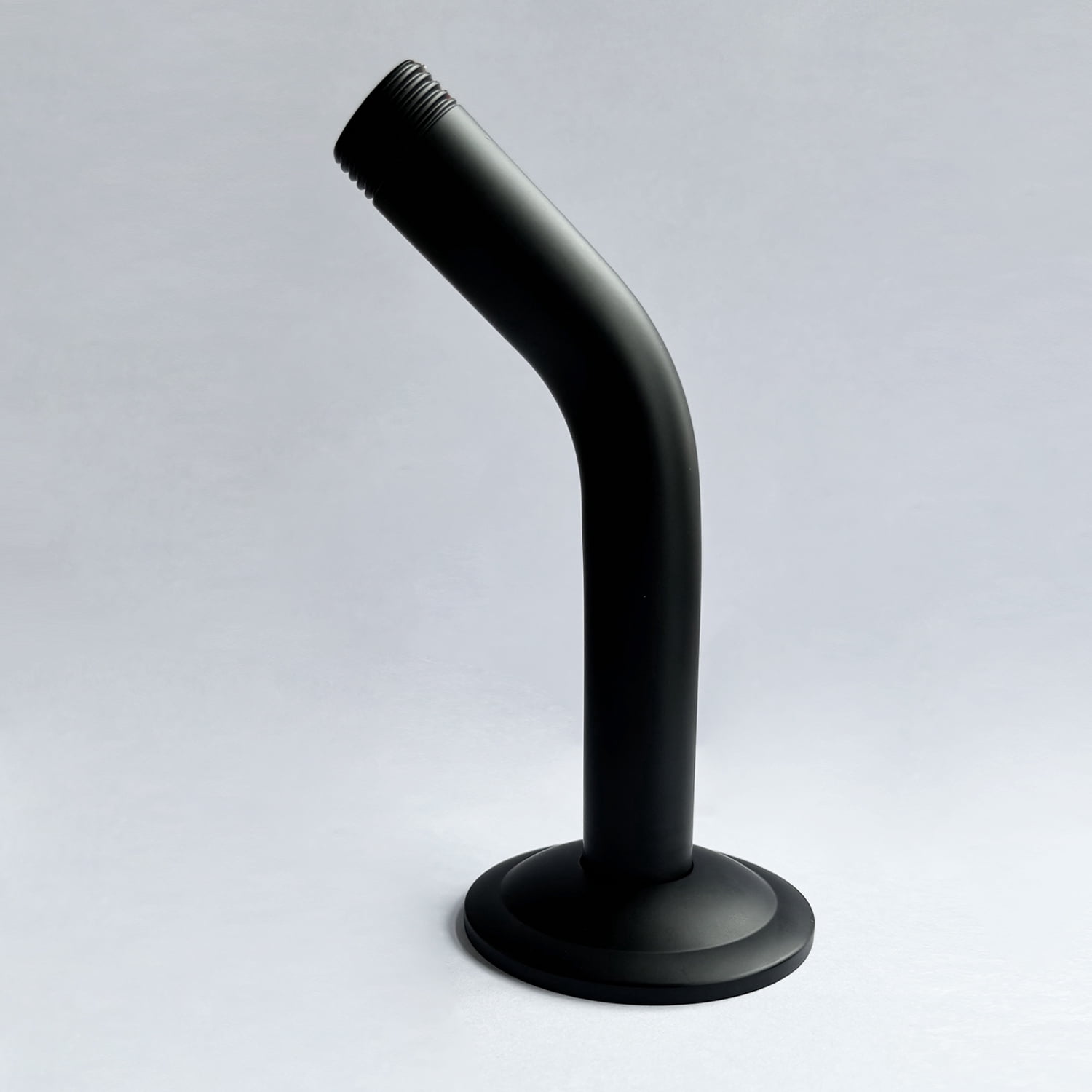 Shower Arm with Flange, 1/2 NPT Tapered Threads, Rain Shower Head Arm, Wall Mount Shower Extension Arm