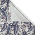 thumbnail image 4 of Ambesonne Tropical Valance Pack of 2, Pinnate Banana Leaves Art, 54"X18", Pale Teal Blush, 4 of 5
