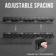 thumbnail image 3 of Gun Rack,Blacksmith Wall Mount Heavy Duty Rifles Rack with Stainless Steel for 12 Slot, 3 of 6