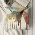 thumbnail image 3 of YINGXI Throw Pillow , and Drippling Effect Paints Grunge Modern , Modern Accent Double-Sided Digital Printing,Dark Mauve Beige and Grey 12x12in, 3 of 5