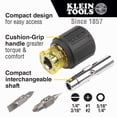 thumbnail image 3 of Juego de herramientas Klein Tools 80045 con destornillador y destornillador para tuercas, 3 piezas, 3 of 9