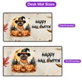 thumbnail image 5 of Happy Halloween Siamese Witches Hat Pumpkin Carving Desk Mat Full Keyboard Mouse Pad Cat Lover Kitten Owner Gifts Large Mousepad - 02019, 5 of 5