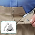 thumbnail image 2 of 60 Pairs Stainless Steel Hook and Eye Clasps - Trousers Waist Pants Skirts Tailoring Sewing Fasteners, 2 of 7