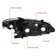thumbnail image 4 of NUVISION for 07-09 Lexus Es350 OE Style Black Housing Amber Corner Projector Headlights, 4 of 8
