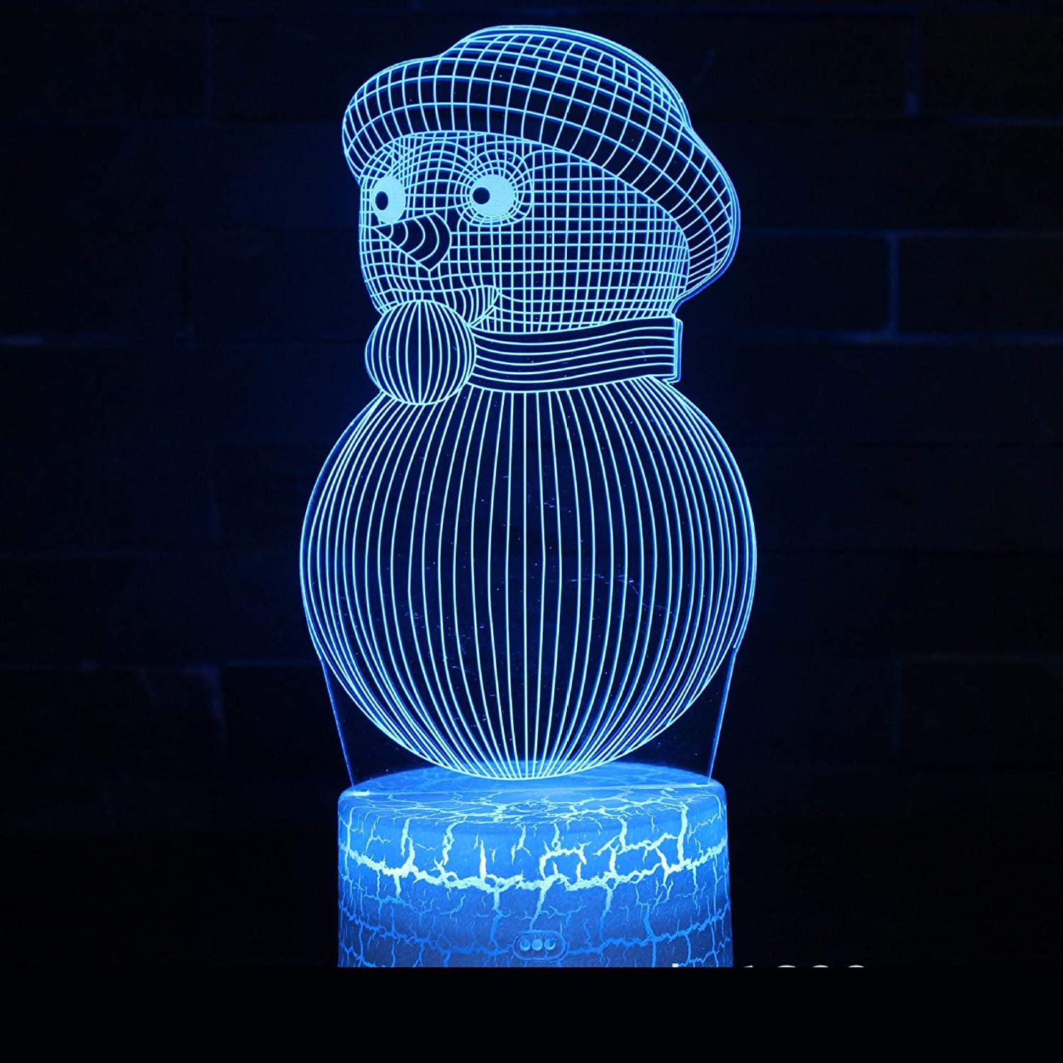 3D Led Night Light Remote Control USB Table Lamp 16 Color Changing for Kids GIFT 3D Led Night Light Remote Control USB Table Lamp 16 Color Changing for Kids GIFT