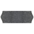 thumbnail image 6 of HOME WEAVERS Waterford Collection Cotton Bath Runner Rug, 22" x 60", Gray, 6 of 9