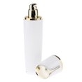 thumbnail image 2 of fastboy Empty Refillable Acrylic Pump Press Bottle Jar Container for Lotion Golden+White 100ml 1Set, 2 of 6