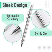 Mr. Pen- Mechanical Pencil, Metal, 0.7mm, 2 Pack, Drafting Pencil, Metal Mechanical Pencils