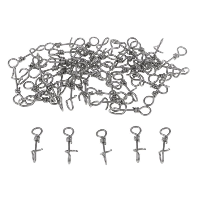 50pcs Clips 0.14 / 0.3/ 0.6g - 15mm
