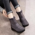 thumbnail image 3 of Warm Snow Boots For Women Winter Shoes Waterproof Ankle Boots With Plush, 3 of 7