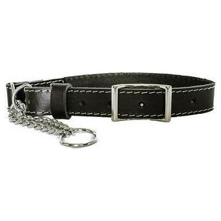 UPC: 0691054770249 | Euro-Dog 691054770249 Luxury Soft Leather Martingale Collar  Black – Large