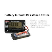 Tenergy 5-in-1 Intelligent Cell Meter (Capacity Checker, Battery Balancer, Battery Discharger, Internal