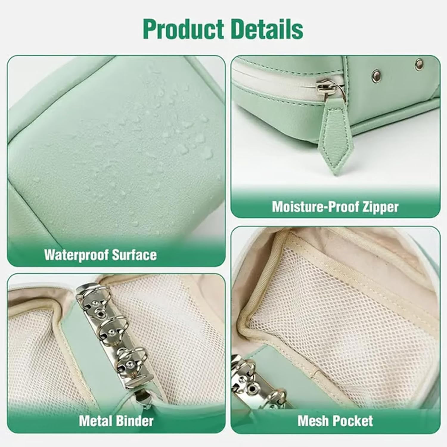 A8 Waterproof Pill Organizer Set with 14 Color-Pill Pouches, Pouches Large Weekly Pill Organizer for Travel Purse Daily Use, Reusable Portable Travel Pills Bag for Fish Oils