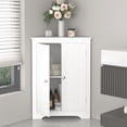 thumbnail image 5 of Freestanding Corner Cabinet with 1 Shelf and 2 Doors - Convenient Storage in Various Rooms, 5 of 7