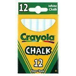 Sidewalk Chalk For Toddlers 1-3 Nontoxic Crayola White Chalk 12