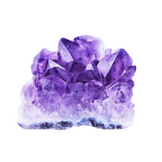 Amethyst Druze Quartz Crystal Stone Mineral Purple Shiny Rough Gemstone