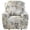 Beige, variant on LQCrafK 4PCS Recliner Slipcover Set with Pocket for Lazy boy Chair Polyester Single Reclining Cover Anti Slip Stretch Sofa Slipcover for Room