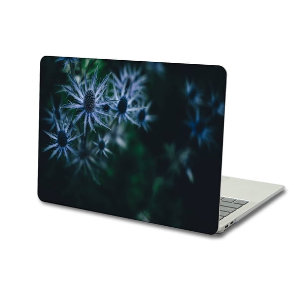 KSK KAISHEK Hard Protective Shell Case Cover Only Compatible 2019 2018 2017 2016 Release Newest MacBook Pro 15" Touch ID Model: A1990&A1707 Flower 1184
