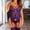 Purple, variant on Fengqque Women's Plus Size Set Lace Bow Sheer Mesh Corset Top and Panty Underwear Home Wear Black L(L)