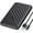 Black, variant on ORICO 2.5" Hard Drive Enclosure for 7-9.5mm HDD/SSD Enclosure USB C to SATA Hard Drive Case,Support 6TB