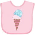 thumbnail image 3 of Inktastic Valentine's Day Ice Cream Cone Boys or Girls Baby Bib, 3 of 4