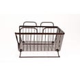 thumbnail image 4 of Spectrum Diversified Ashley Stackable Tray, Wire Basket With Raised Feet and Looped Handles Modular Stacking Bin System for Kitchen Countertop & Desk Organization, Bronze, 4 of 15