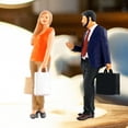 thumbnail image 1 of Diorama 1/64 Shopping Figures Micro Landscape Desktop Decor Ornament Miniature Scenes Painted Figures Train Building Buliding Road 2 azul Yotijar Figuras de diorama, 1 of 8