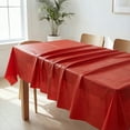 thumbnail image 4 of Plastic Table Cloth Disposable 6 Pack, 54 x 108 Inch, Red, for Party Picnic Wedding, 4 of 5