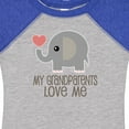 thumbnail image 4 of Inktastic My Grandparents Love Me Elephant Boys or Girls Baby Bodysuit, 4 of 5