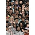 thumbnail image 1 of Pyramid International Hip Hop Icons Poster, 1 of 1