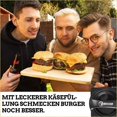 thumbnail image 3 of Burger Press Hamburger Patty Maker, Non Stick Stuffed 3 in 1 for Stuffed Burgers, Cheeseburger, Sliders, Regular Beef Burger with 200 Free Burger Papers, 3 of 7