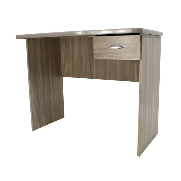 Escritorio Para Oficina Resen Con 1 Cajón Color Encino Mundo In Home Office-Estudio
