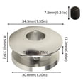 thumbnail image 4 of Huanke-Shift Knob Stopper Shifting Head Limiter Fixed Base Gear Head Buckle Aluminum, 4 of 11