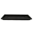 thumbnail image 1 of The HC Companies Venetian Rectangular Plant Tray, Plastic Drip Saucer, Black, 1 of 9