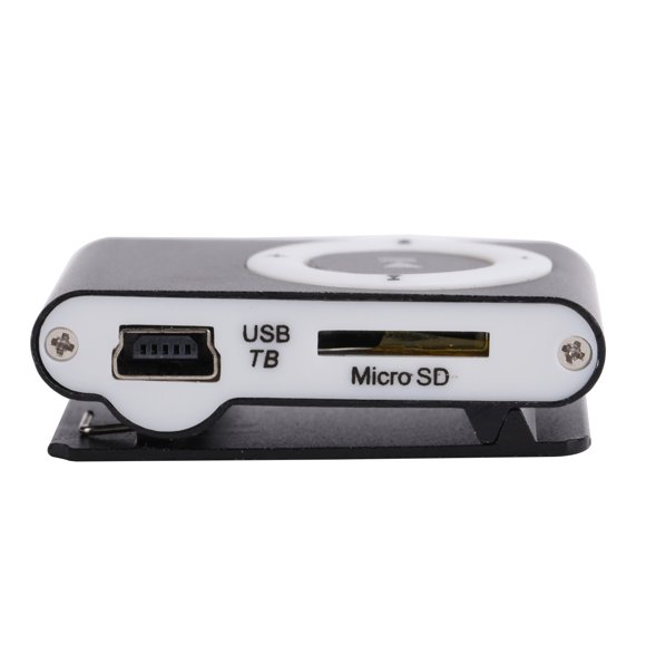 Portable MiniMP3 Music Player with Earphone and USB Cable, BackClip Design, Long Battery Life, Supports Up to 8GB Memory Card Expansion