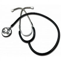 Dual Head Stethoscope, Black, 400BL - 1 Each