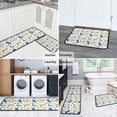 thumbnail image 5 of Colorful Dinosaurs Cacti Roar Pattern Kitchen Rugs Sets Of 2,Anti Fatigue Kitchen Mat Rugs Non Slip Washable,Decorative Kitchen Floor Mats for Kitchen,Sink,Laundry,17"X30"+17"X47", 5 of 7