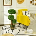 thumbnail image 2 of Costway 36" Artificial Boxwood Topiary Tree UV Protected Indoor Outdoor Decor, 2 of 10