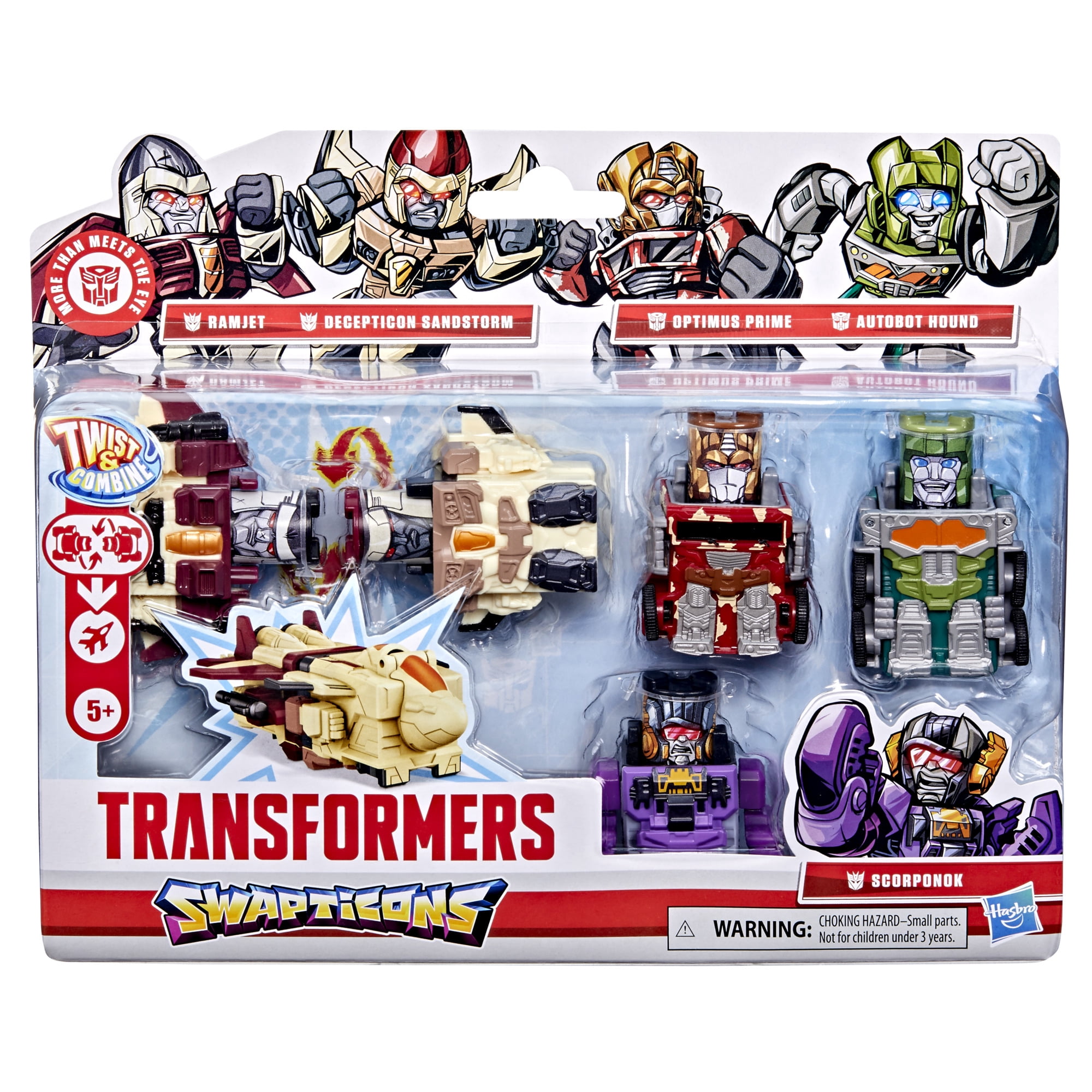 Transformers Swapticons Desert Dunes Mission Action Figures