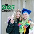 thumbnail image 4 of 2025 Graduation Wooden Sign Wall Hanging, 11.8 x 7.1 in Lightweight Wood Plaque in 5 Bold Colors, Door & Wall Decor, Photo Prop for End-of-Semester Party, Class of 2025 Graduation Celebration, 4 of 6