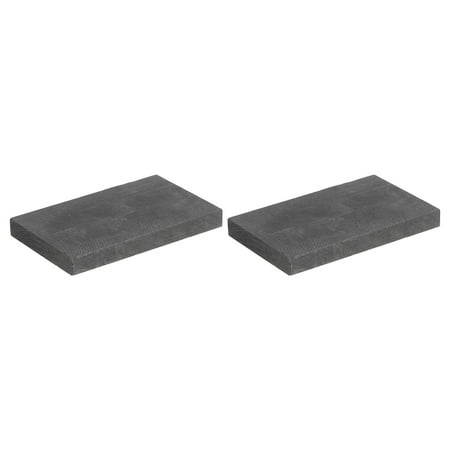 

Graphite Block Ingot Rectangle Graphite Electrode Plate 76.5x47.5x8mm for Melting Casting Electrolysis Pack of 2