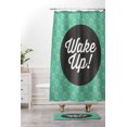 thumbnail image 2 of Society6 Allyson Johnson Wakey Wakey Bath Mat 34" x 21", 2 of 3