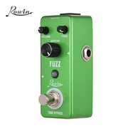 Rowin FUZZ Guitar Effect Pedal with Tone Sustain Control Knob Aluminum Alloy Shell True Bypass