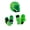 Green, variant on 6 piece karate Taekwondo sparring gear combo set by Eclipse Color: Pink, Size: adult large